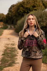 PRE-ORDER Shooting Season Quarter Zip - Camo | CGC x Herd & Healy