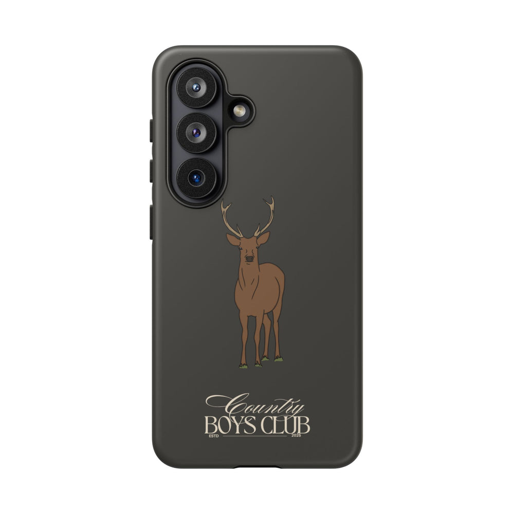 Charcoal 'Country Boys Club Stag' Case  | CGC x Country Cases