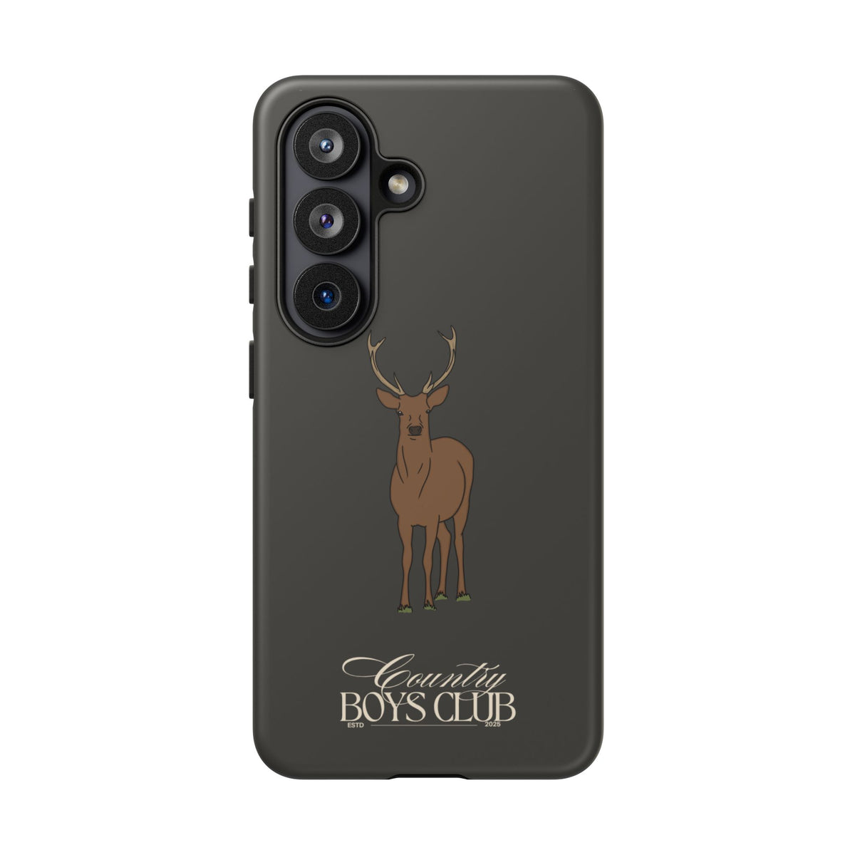 Charcoal 'Country Boys Club Stag' Case  | CGC x Country Cases