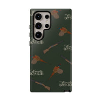 Field Green 'Boys Pheasants & Shotguns' Case  | CBC x Country Cases