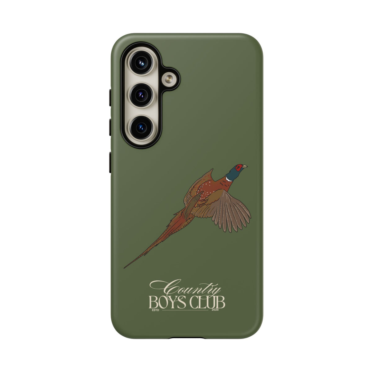 Green Country Boys Club Pheasant Case  | CGC x Country Cases