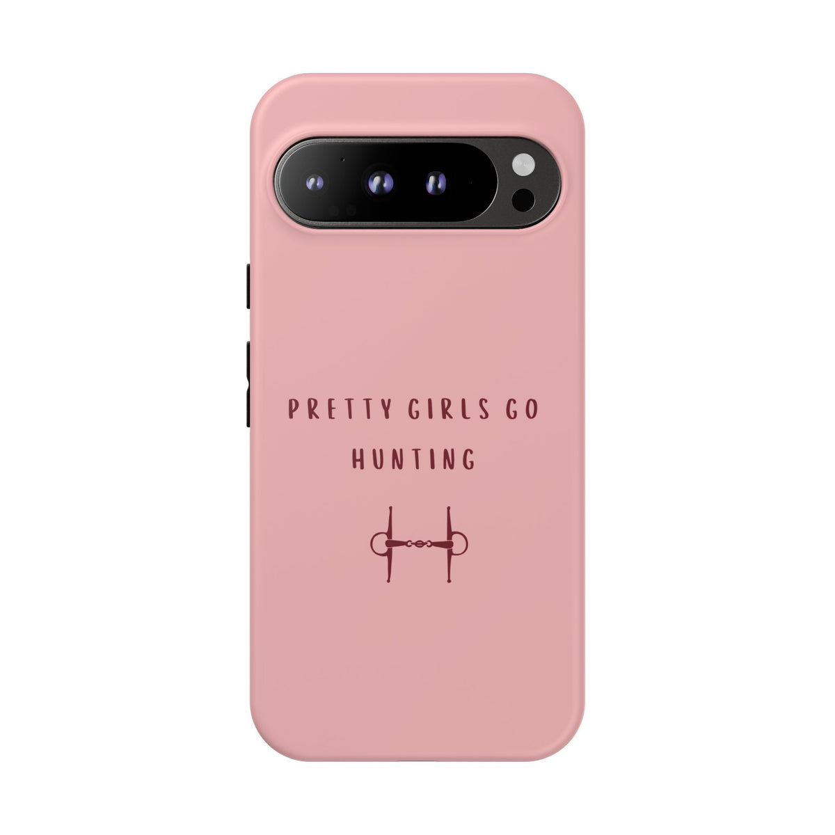 Pink & Burgundy 'Pretty Girls Go Hunting' (Snaffle)