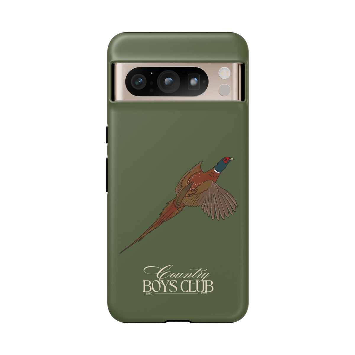 Green Country Boys Club Pheasant Case  | CGC x Country Cases