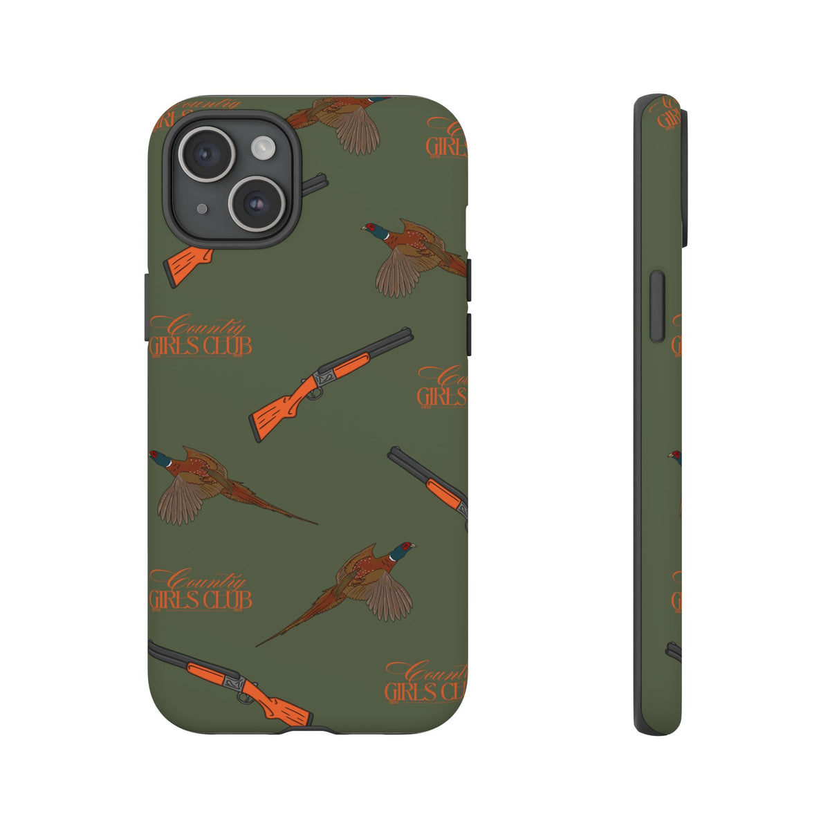 Green & Orange Beaters Case (Girls)  | CGC x Country Cases