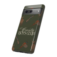 Forest Green Boys Love Guns Case  | CGC x Country Cases