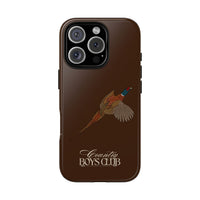 Chestnut Brown 'Country Boys Club Pheasant' Case  | CBC x Country Cases