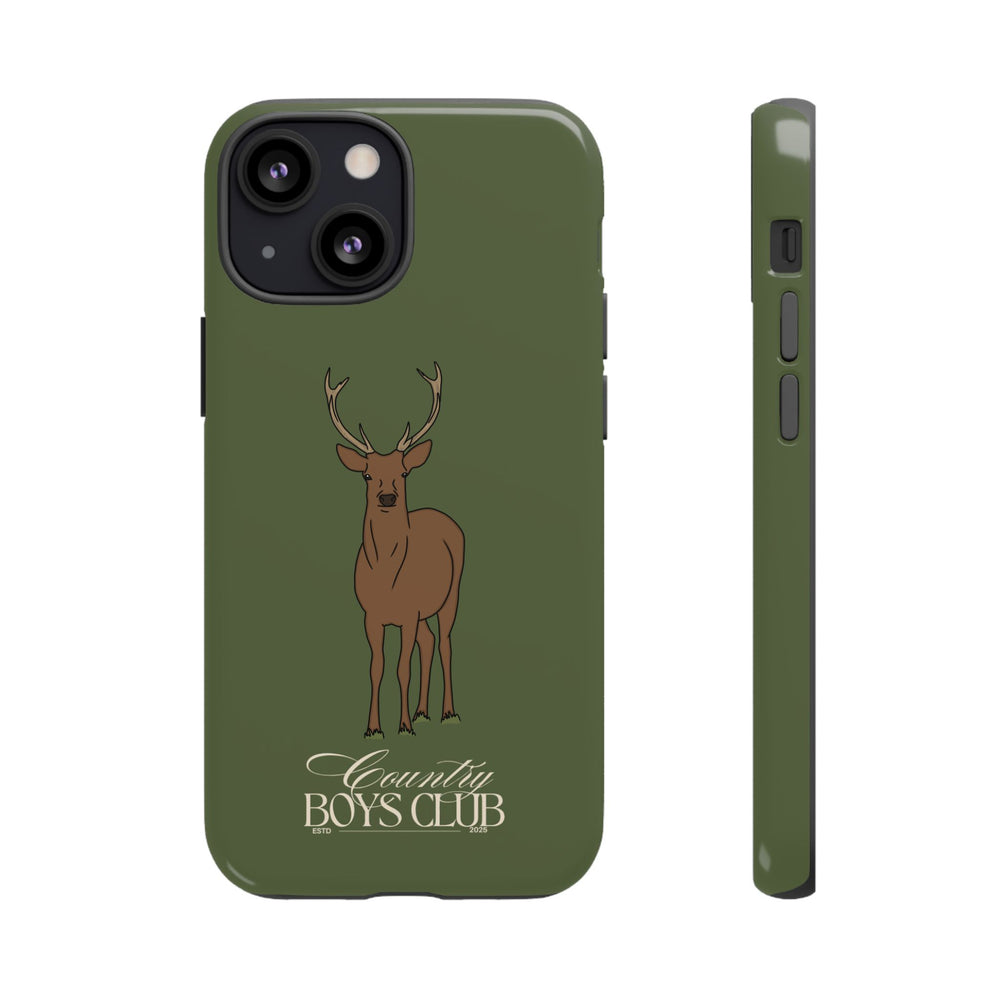 Green Country Boys Club Deer Stalking Case  | CGC x Country Cases
