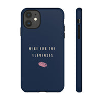 Navy & Pink 'Here for the Elevenses' Case