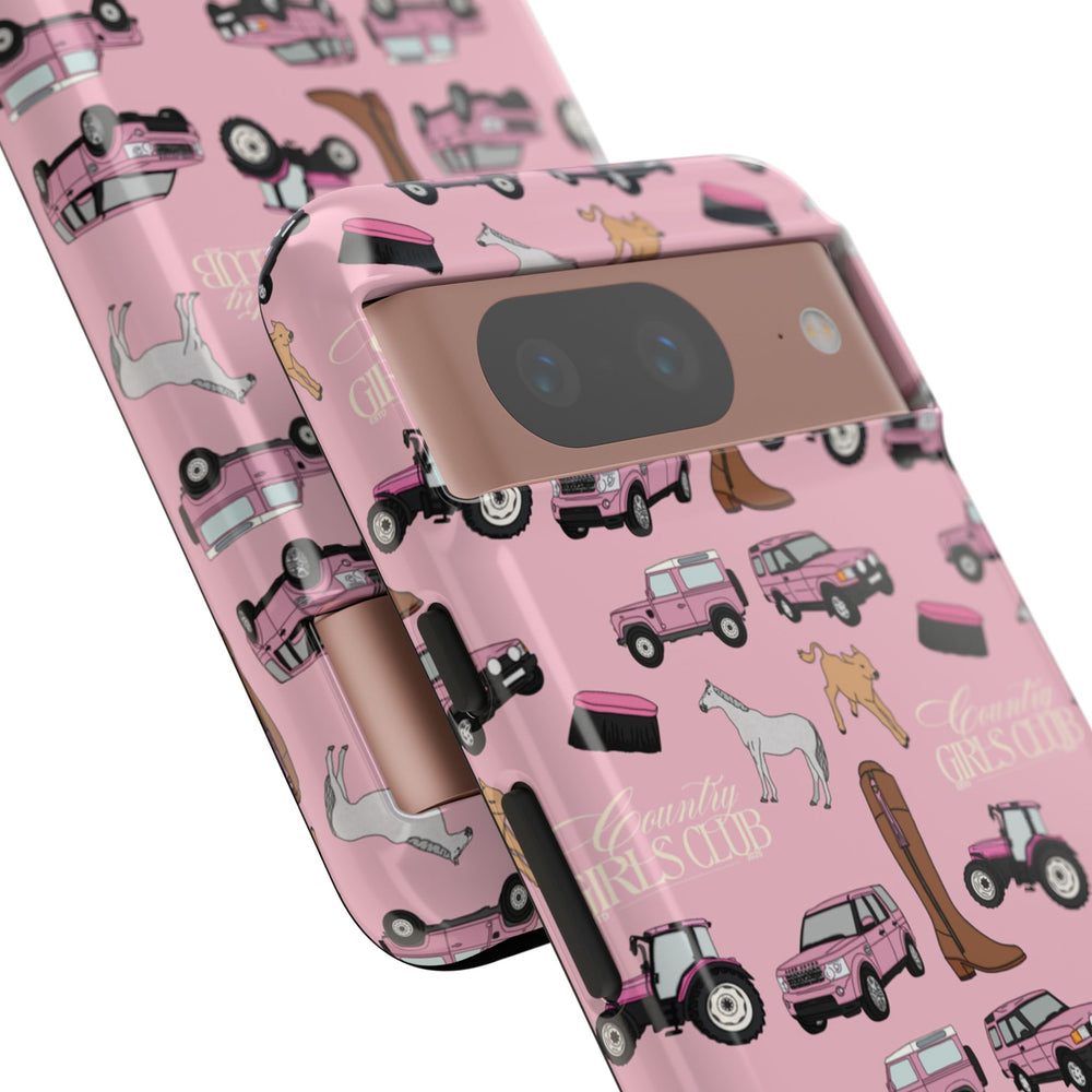 Pink Country Girls Club x Country Cases Android Phone Case