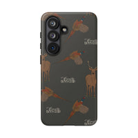 Charcoal 'Boys Stags & Pheasants' Case  | CBC x Country Cases