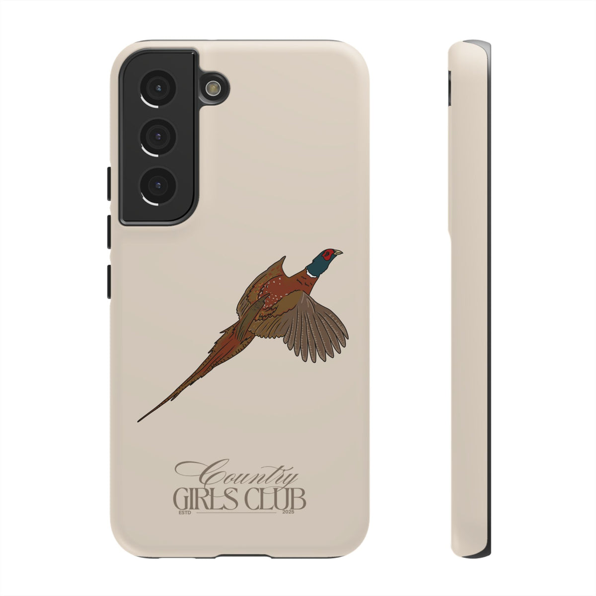 Beige 'Girls Pheasant' Case  | CGC x Country Cases