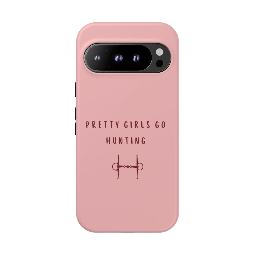 Pink & Burgundy 'Pretty Girls Go Hunting' (Snaffle)