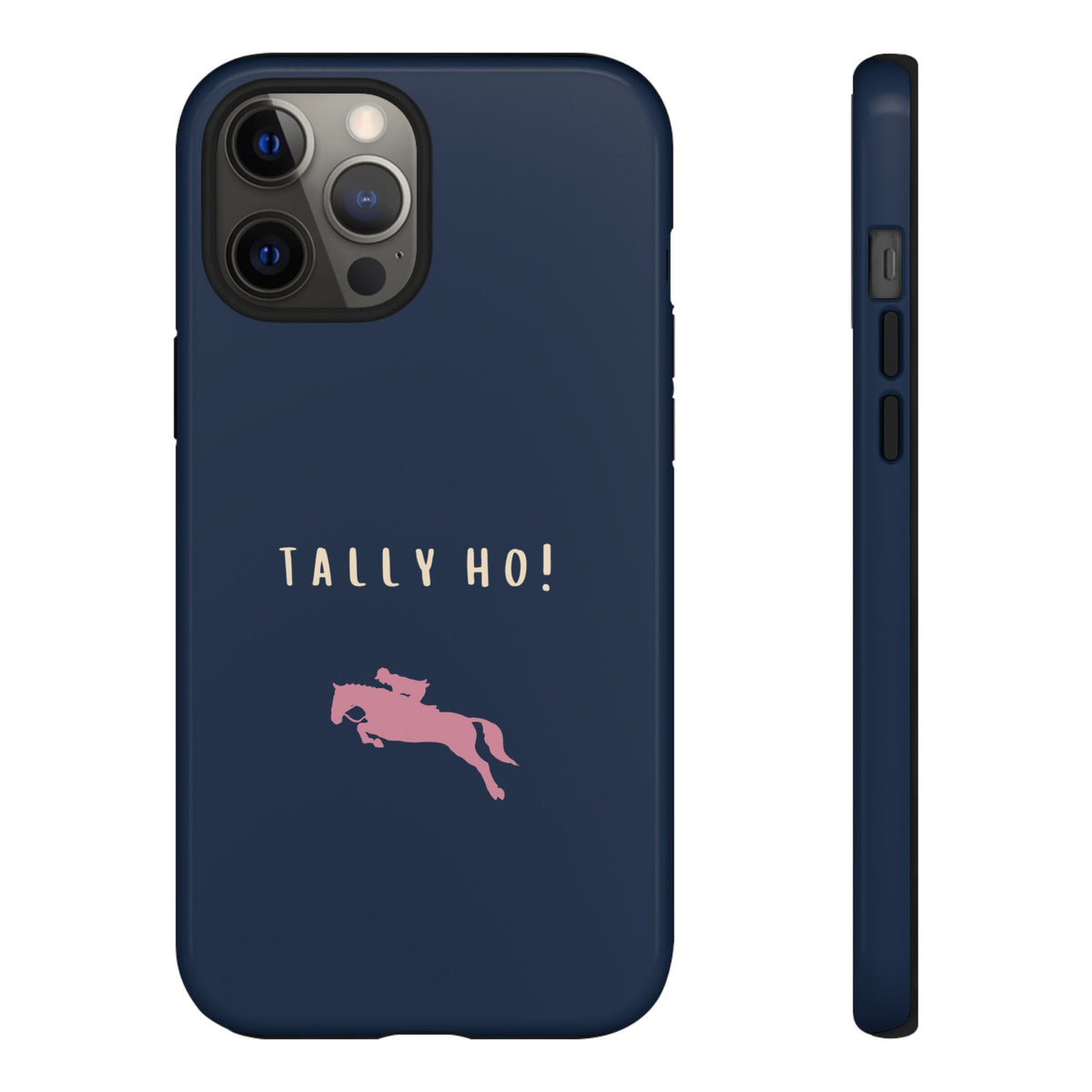 Navy & Pink 'Tally Ho!' (Horse)