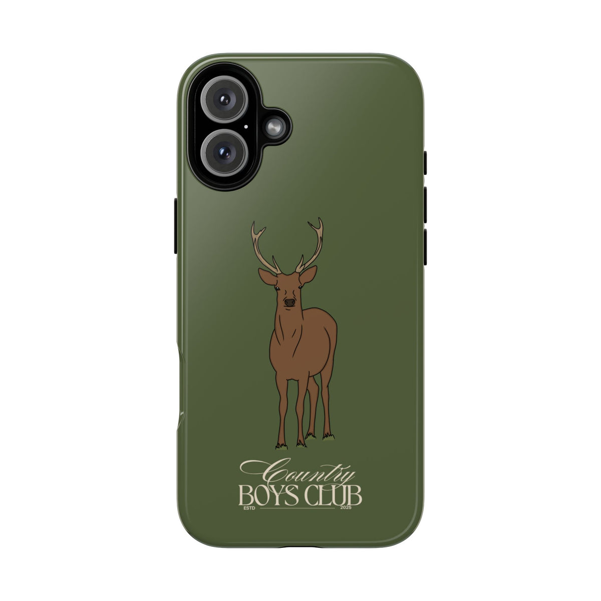 Green Country Boys Club Deer Stalking Case  | CGC x Country Cases