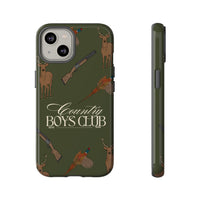 Forest Green Boys Love Guns Case  | CGC x Country Cases