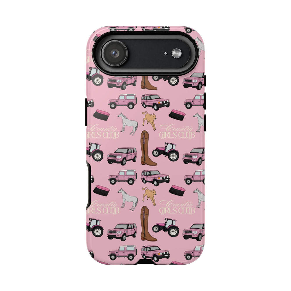 Pink Country Girls Club x Country Cases iPhone Case