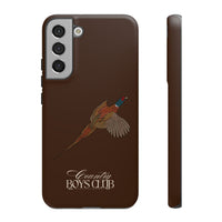 Chestnut Brown 'Country Boys Club Pheasant' Case  | CBC x Country Cases