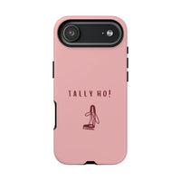 Pink & Burgundy 'Tally Ho!' (Bridle)