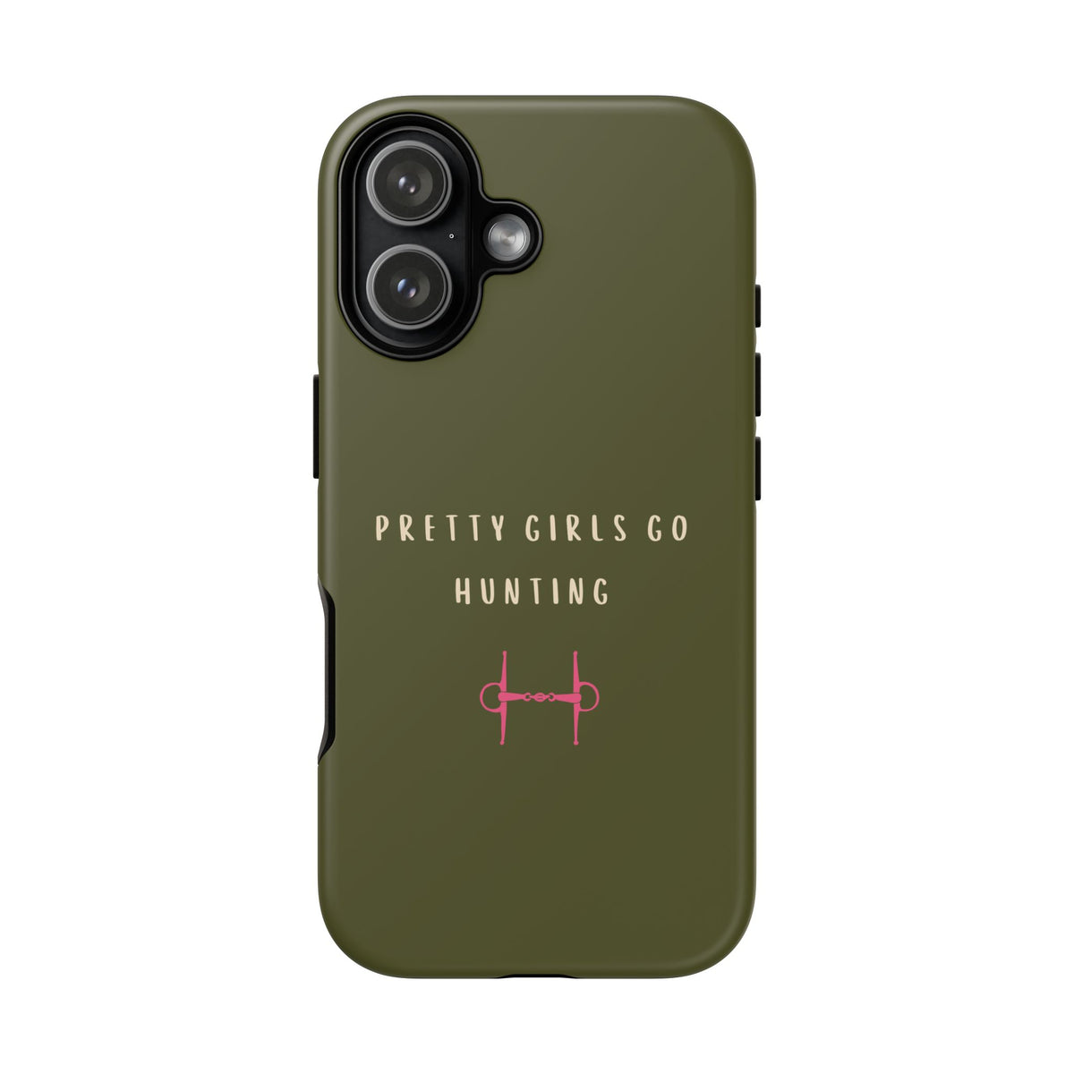 Green & Pink 'Pretty Girls Go Hunting' (Snaffle)
