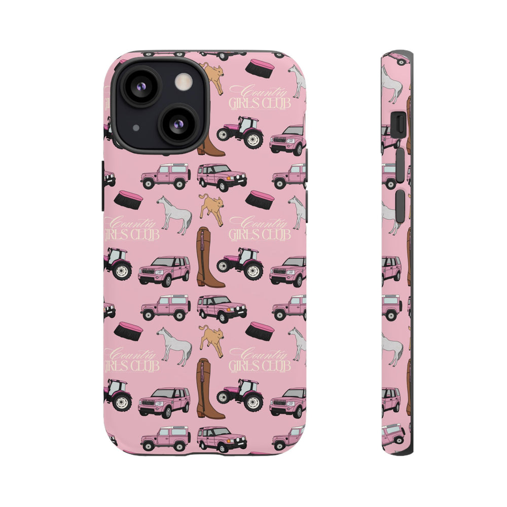 Pink Country Girls Club x Country Cases iPhone Case