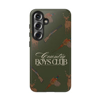 Forest Green Boys Love Guns Case  | CGC x Country Cases