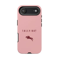 Pink & Burgundy 'Tally Ho!' (Horse) Case