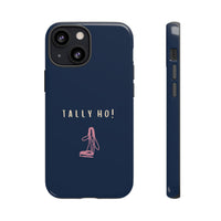 Navy & Pink 'Tally Ho!' (Bridle)
