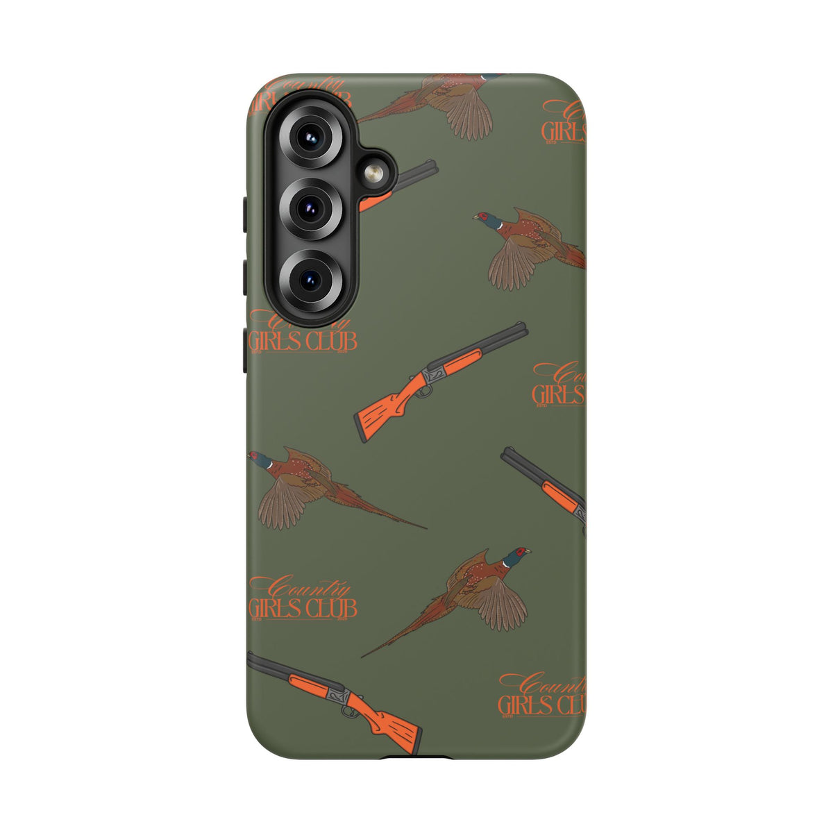 Green & Orange Beaters Case (Girls)  | CGC x Country Cases