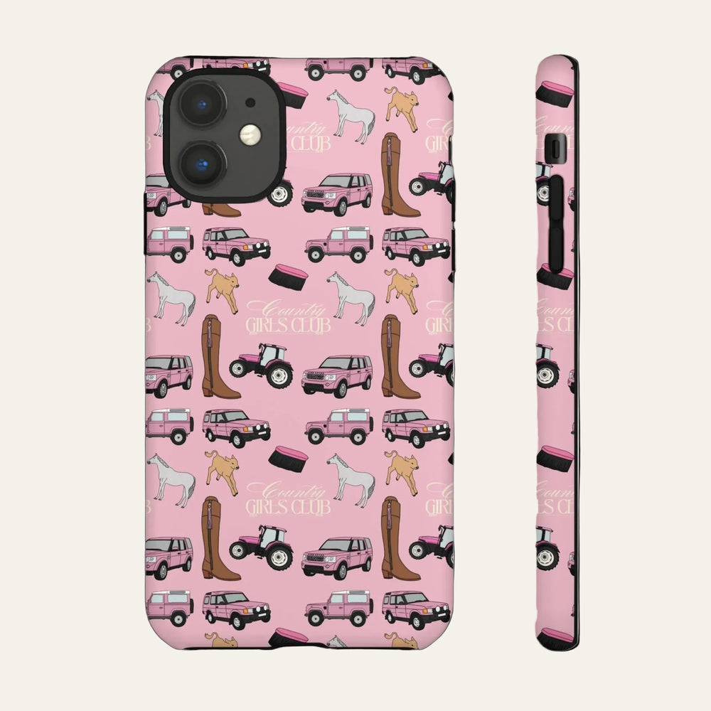 Pink Country Girls Club x Country Cases iPhone Case