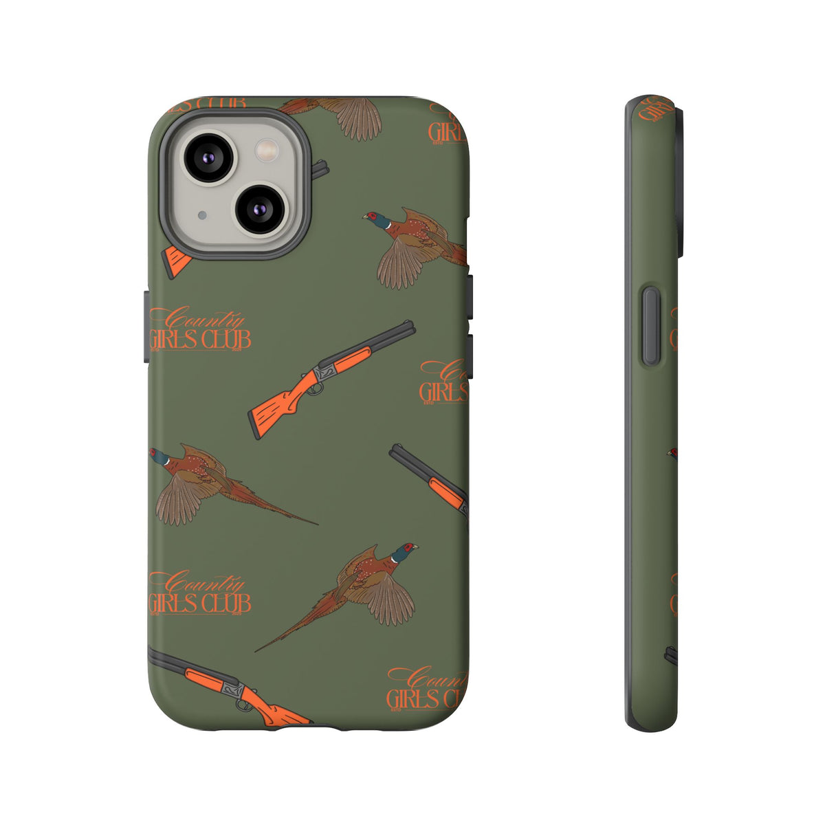 Green & Orange Beaters Case (Girls)  | CGC x Country Cases