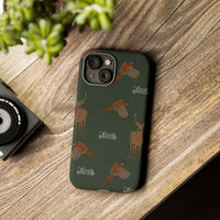 Field Green 'Boys Stags & Pheasants' Case  | CBC x Country Cases