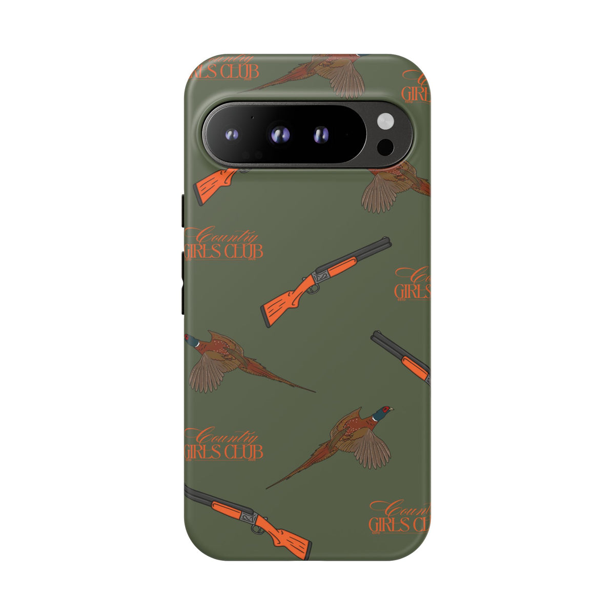 Green & Orange Beaters Case (Girls)  | CGC x Country Cases