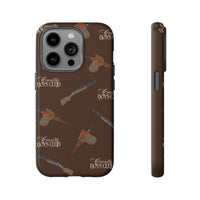 Chestnut Brown 'Boys Pheasants & Shotguns' Case  | CBC x Country Cases