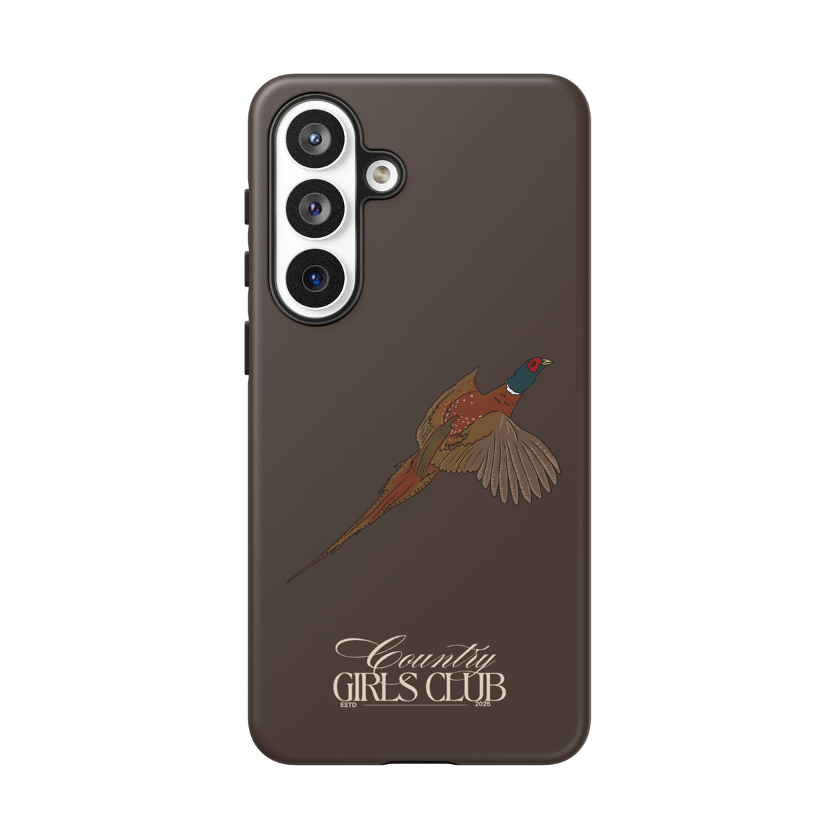Espresso 'Girls Pheasant' Case  | CGC x Country Cases