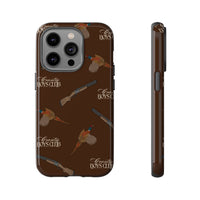 Chestnut Brown 'Boys Pheasants & Shotguns' Case  | CBC x Country Cases