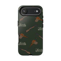 Field Green 'Boys Pheasants & Shotguns' Case  | CBC x Country Cases