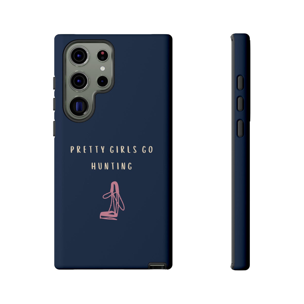 Navy & Pink 'Pretty Girls Go Hunting' (Bridle)