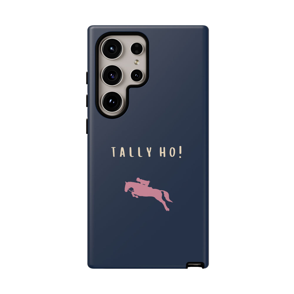 Navy & Pink 'Tally Ho!' (Horse)