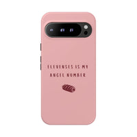 Pink & Burgundy 'Elevenses Is My Angel Number' Case