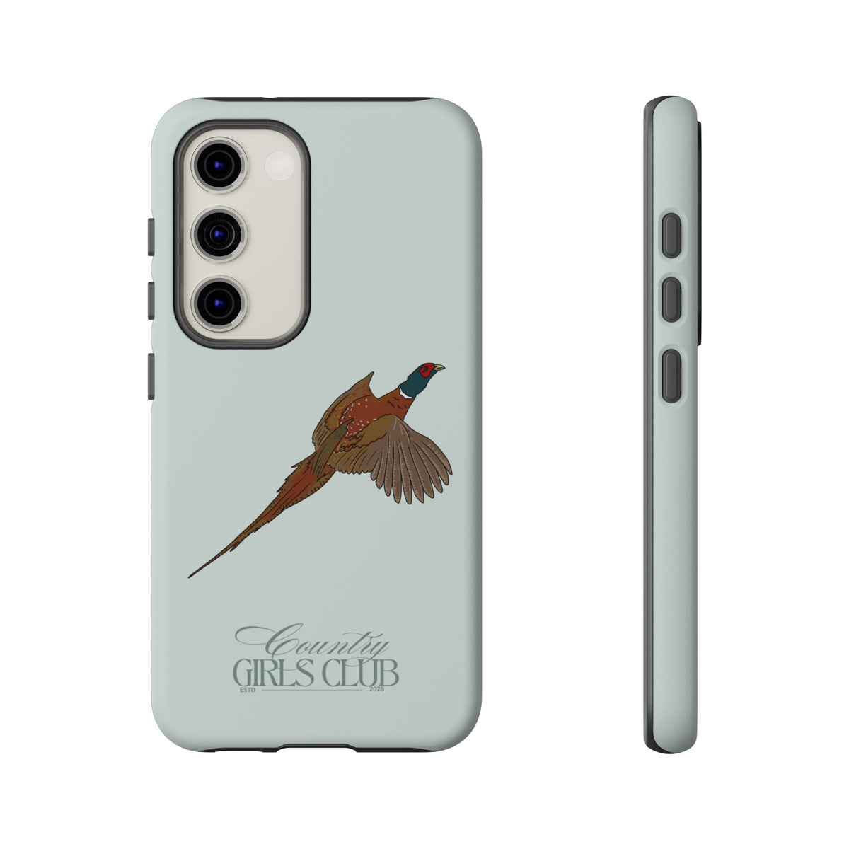 Duck Egg Blue 'Girls Pheasant' Case  | CGC x Country Cases
