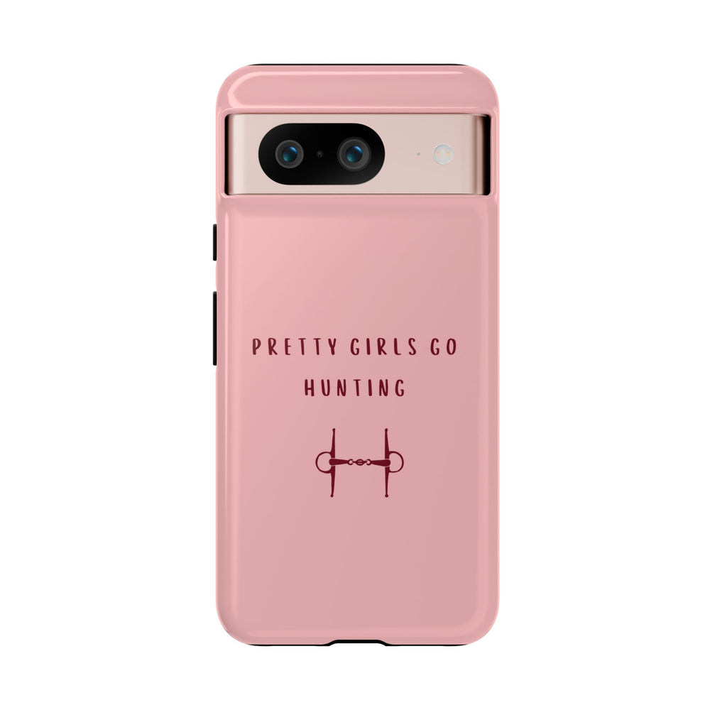 Pink & Burgundy 'Pretty Girls Go Hunting' (Snaffle)