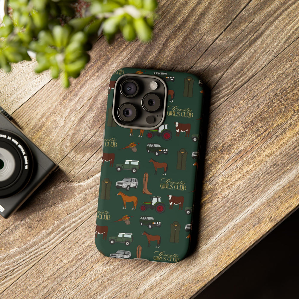 Green Country Girls Club x Country Cases iPhone Case