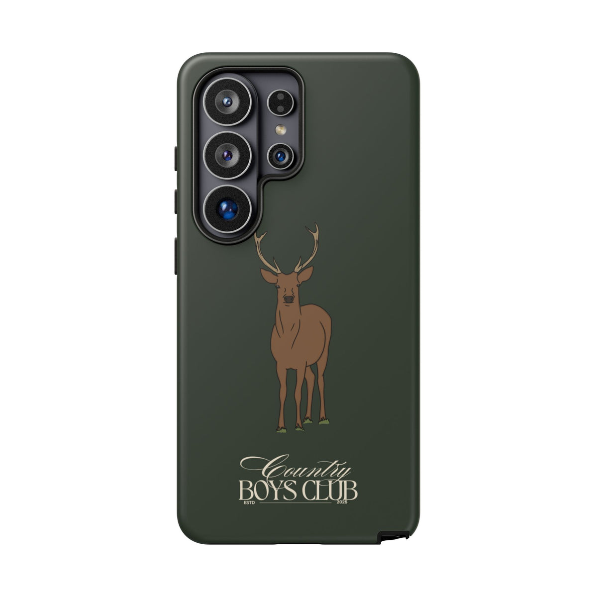 Field Green 'Country Boys Club Stag' Case  | CGC x Country Cases