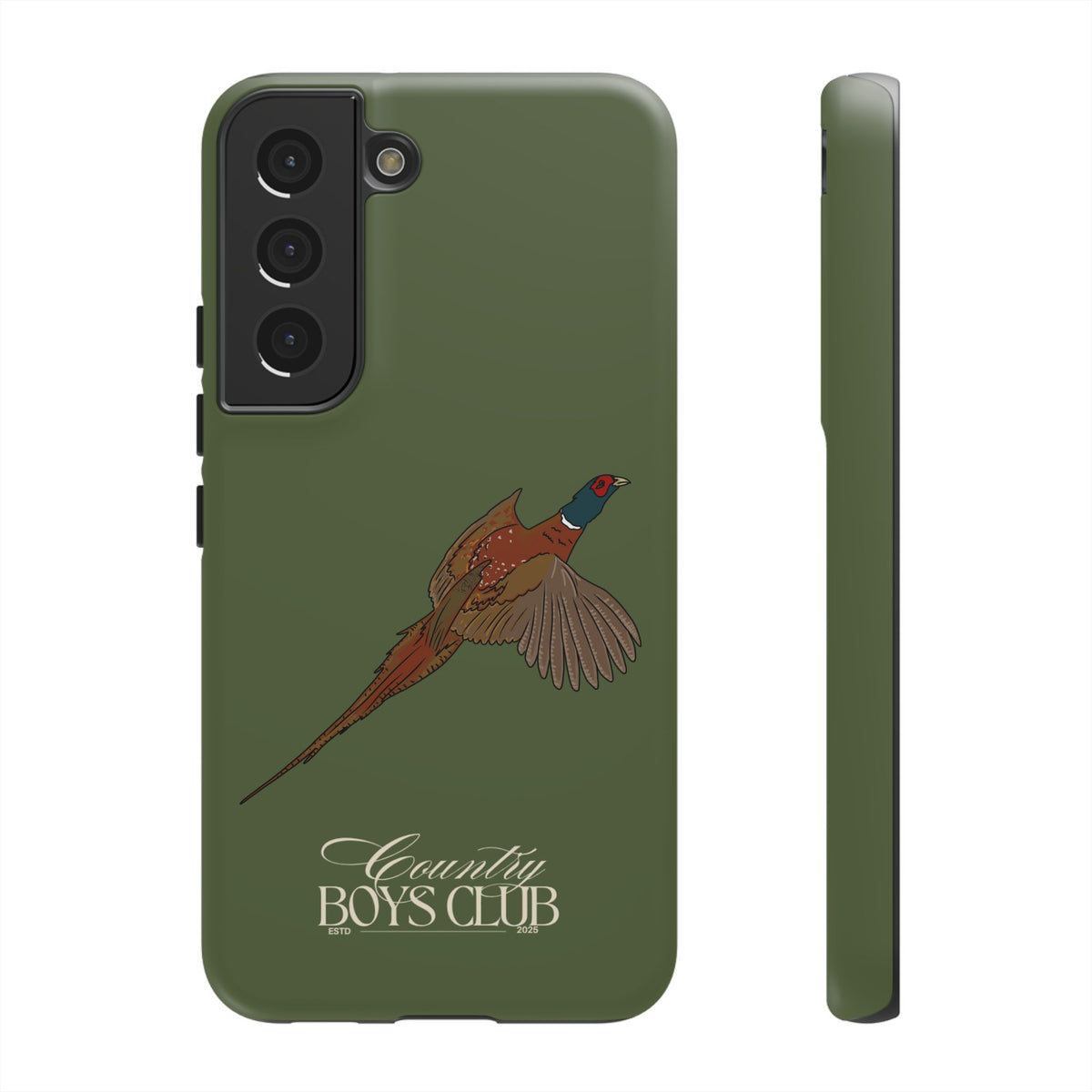Green Country Boys Club Pheasant Case  | CGC x Country Cases