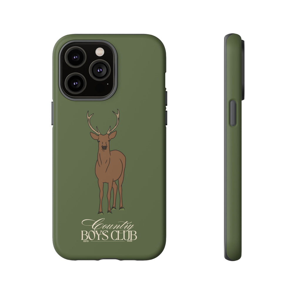 Green Country Boys Club Deer Stalking Case  | CGC x Country Cases