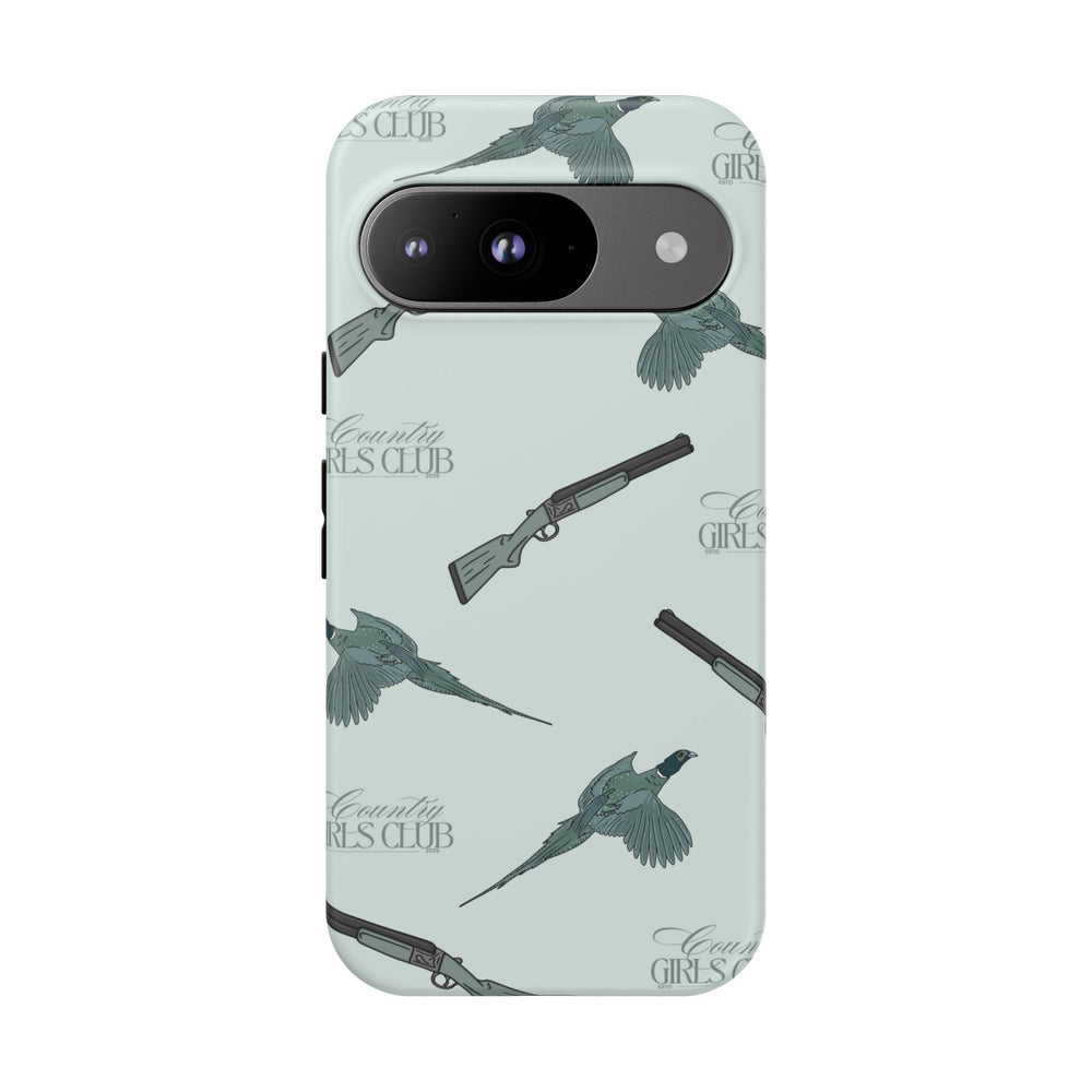 Blue 'Girls Pheasants & Shotguns' Case  | CGC x Country Cases