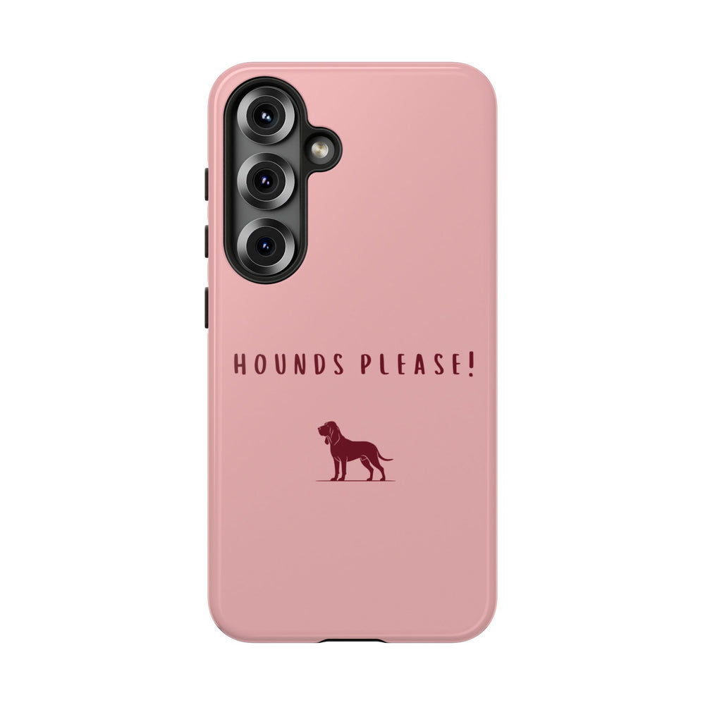 Pink & Burgundy 'Hounds Please' Case