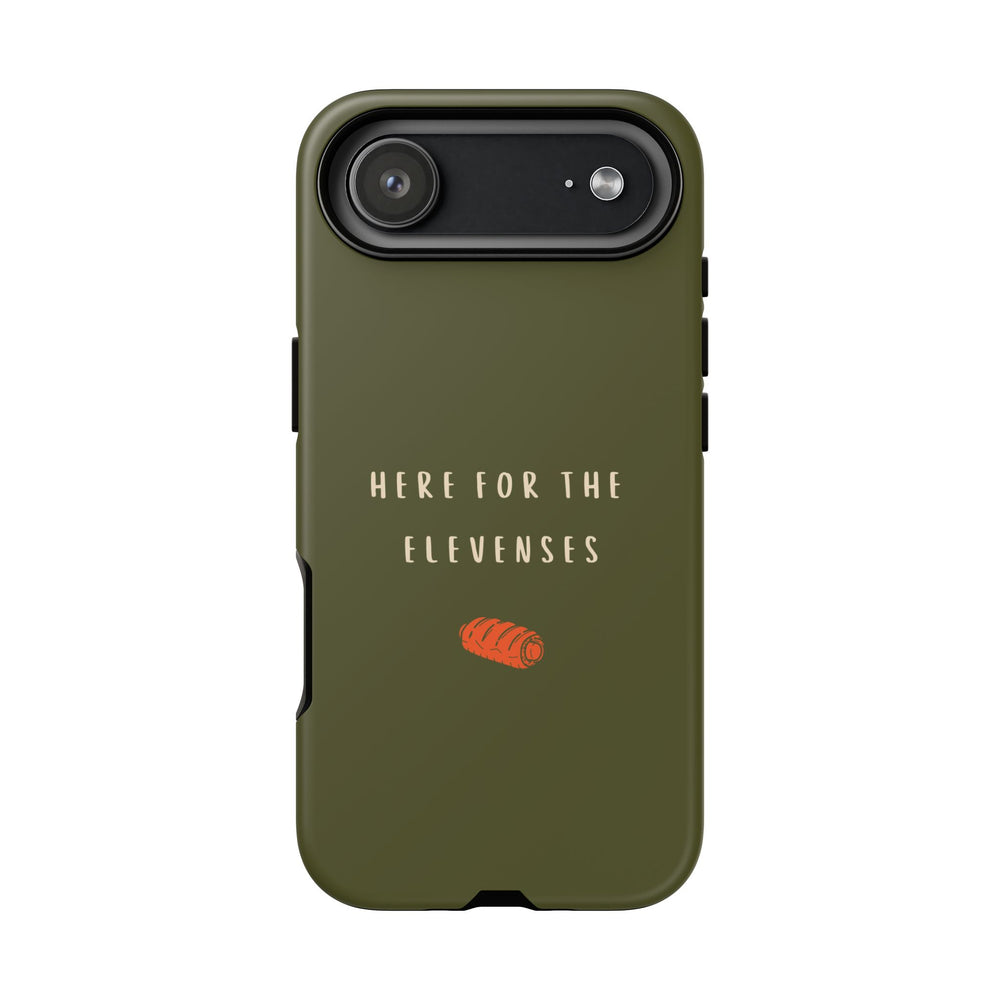 Green & Orange 'Here for the Elevenses' Case