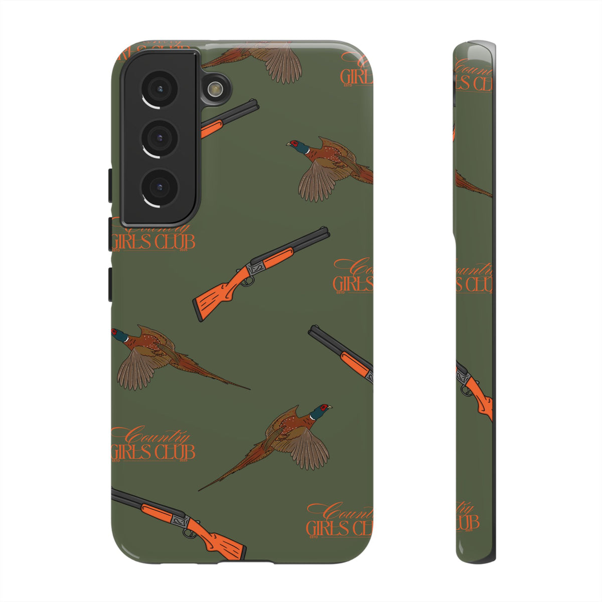 Green & Orange Beaters Case (Girls)  | CGC x Country Cases