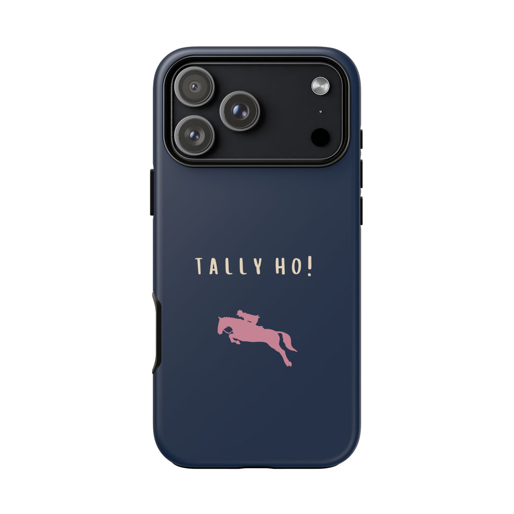 Navy & Pink 'Tally Ho!' (Horse)